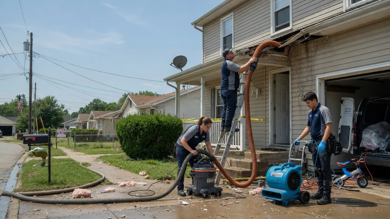 Water Damage Restoration in Garden Plain, KS near me